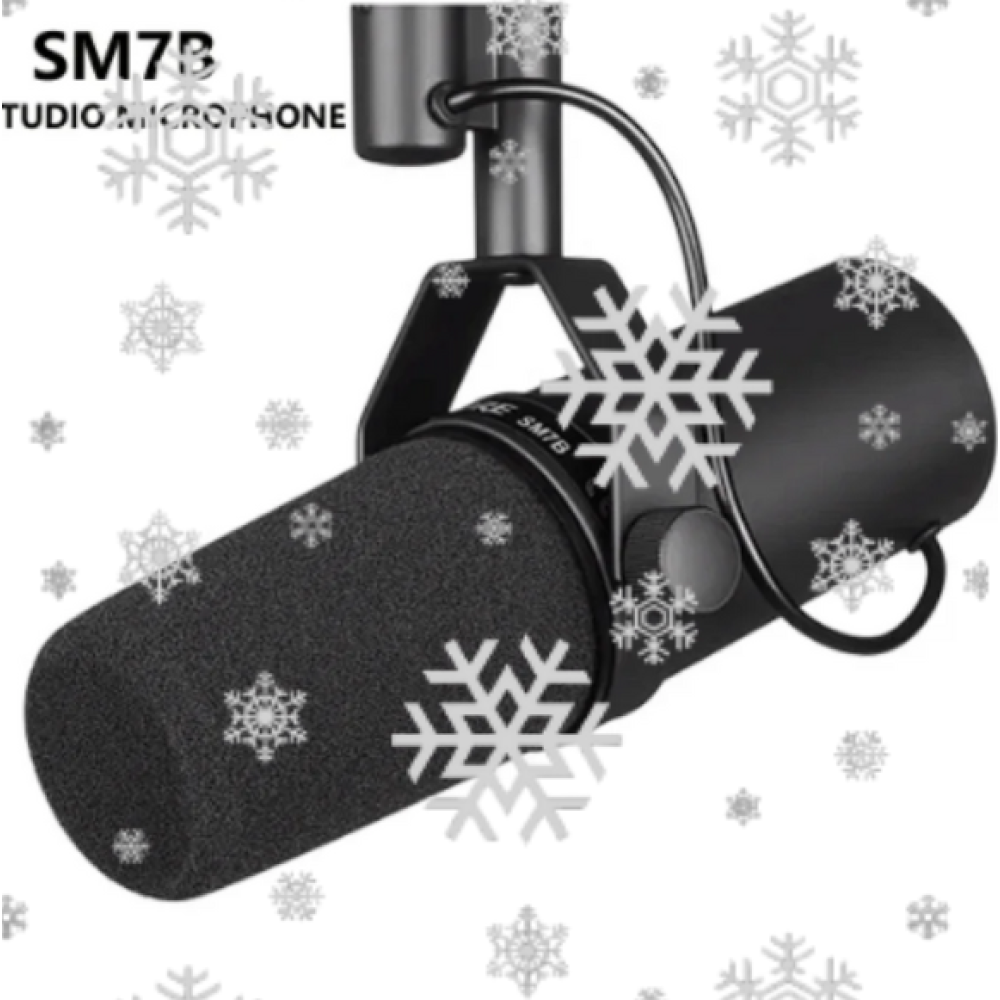 Shure SM7B Dinamik Stüdyo Vokal Mikrofonu, 50Hz - 20 kHz